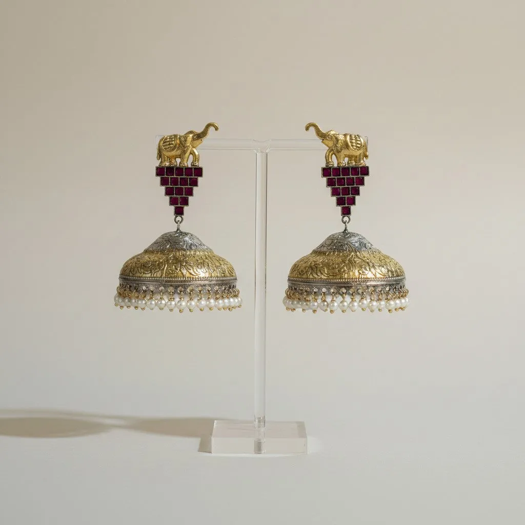 How to Style Jhumka Earrings